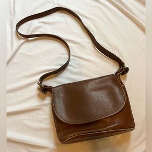 Vintage Leather Coach Bag